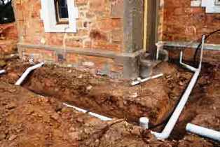 outside drainage Goffs Oak
